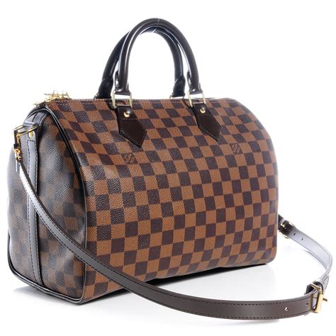 louis vuitton damier ebene speedy bandouliere 30|louis Vuitton Speedy Damier Ebene.